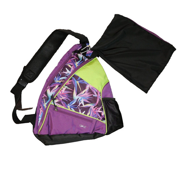 NEW Glove It Sling Bag Pickleball Bag Bird of Paradise Purple - Picture 1 of 5